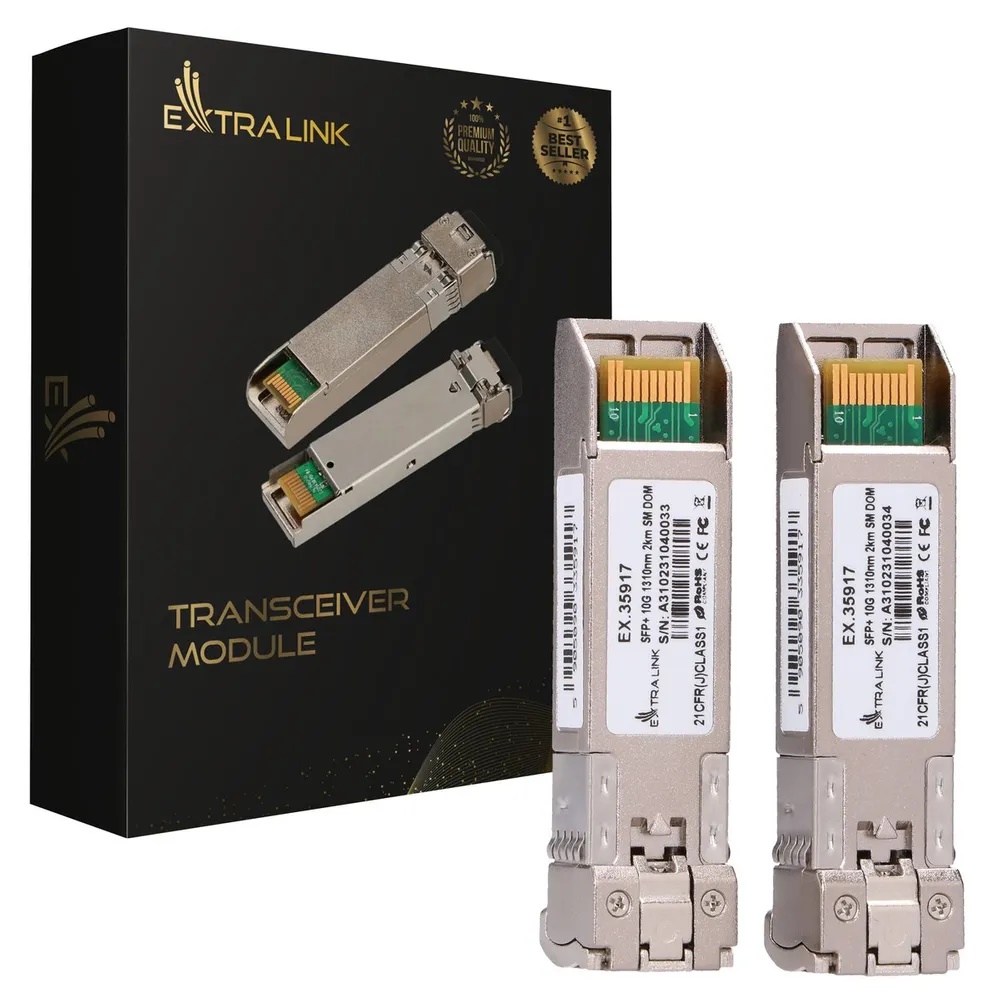 Extralink SFP+ Transceiver modul 10Gbps LC/UPC 2-pack