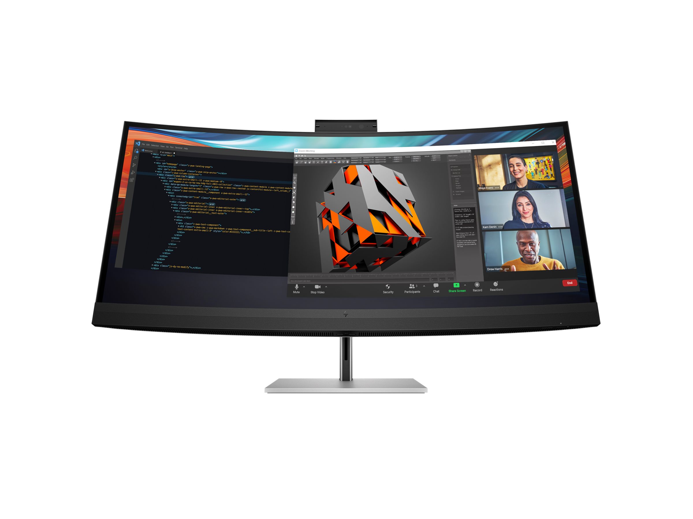 HP 740pm 40" IPS 5120 x 2160 (UltraWide) HDMI DisplayPort Thunderbolt 3 60Hz