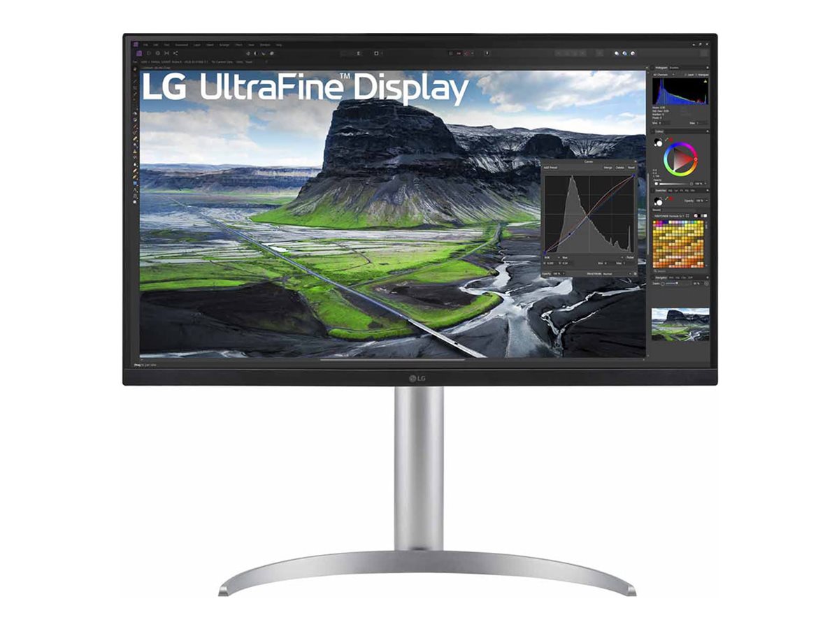 27" LG UltraFine 27UQ850V-W - 3840x2160 (4K) - 60Hz - IPS - 90W USB-C - KVM switch