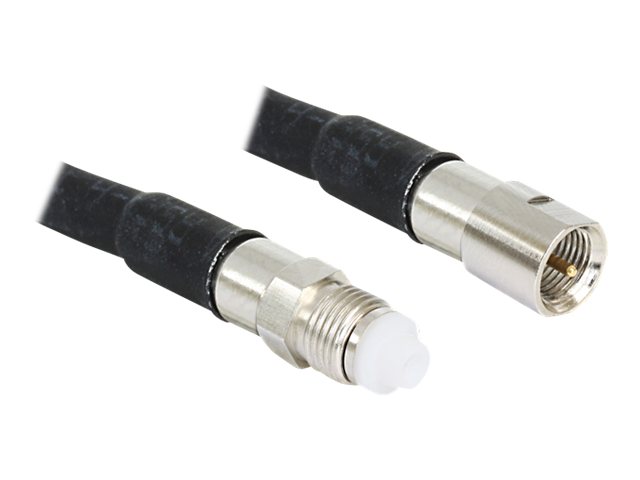 DeLOCK Antennekabel 5m Sort Sort