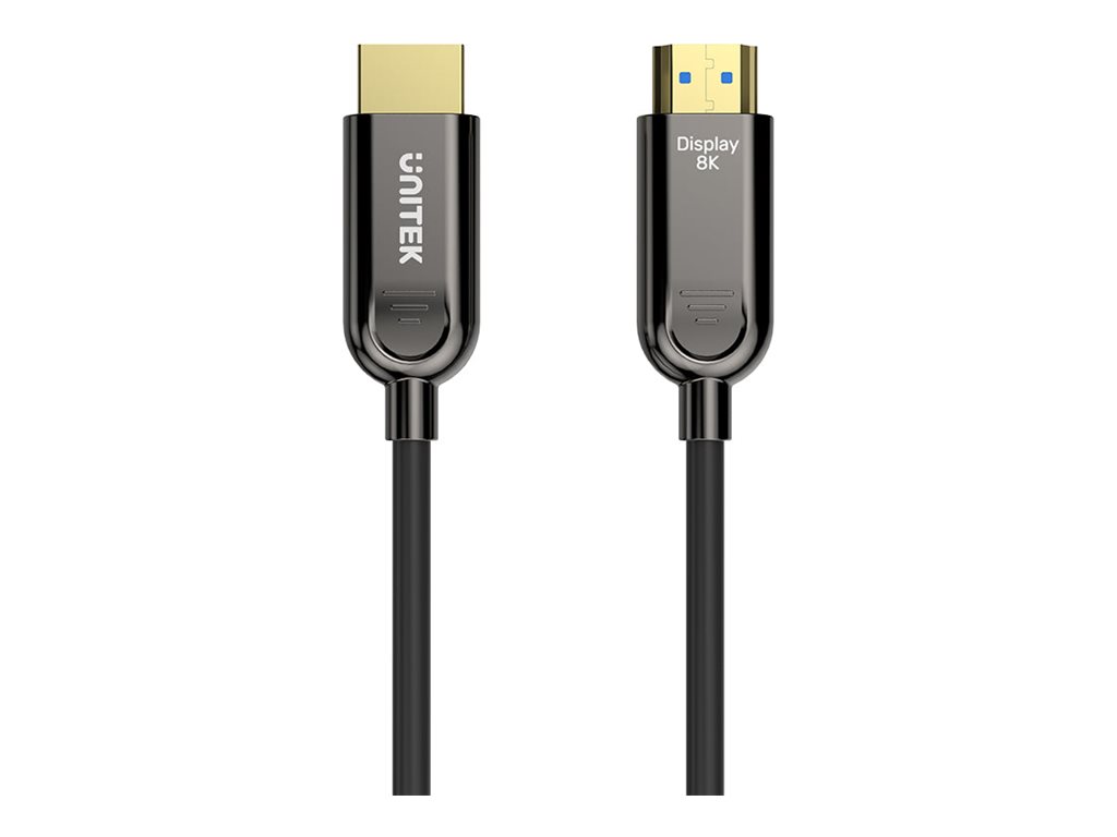 UNITEK HDMI 2.1 AOC fiberoptisk kabel - 30 m