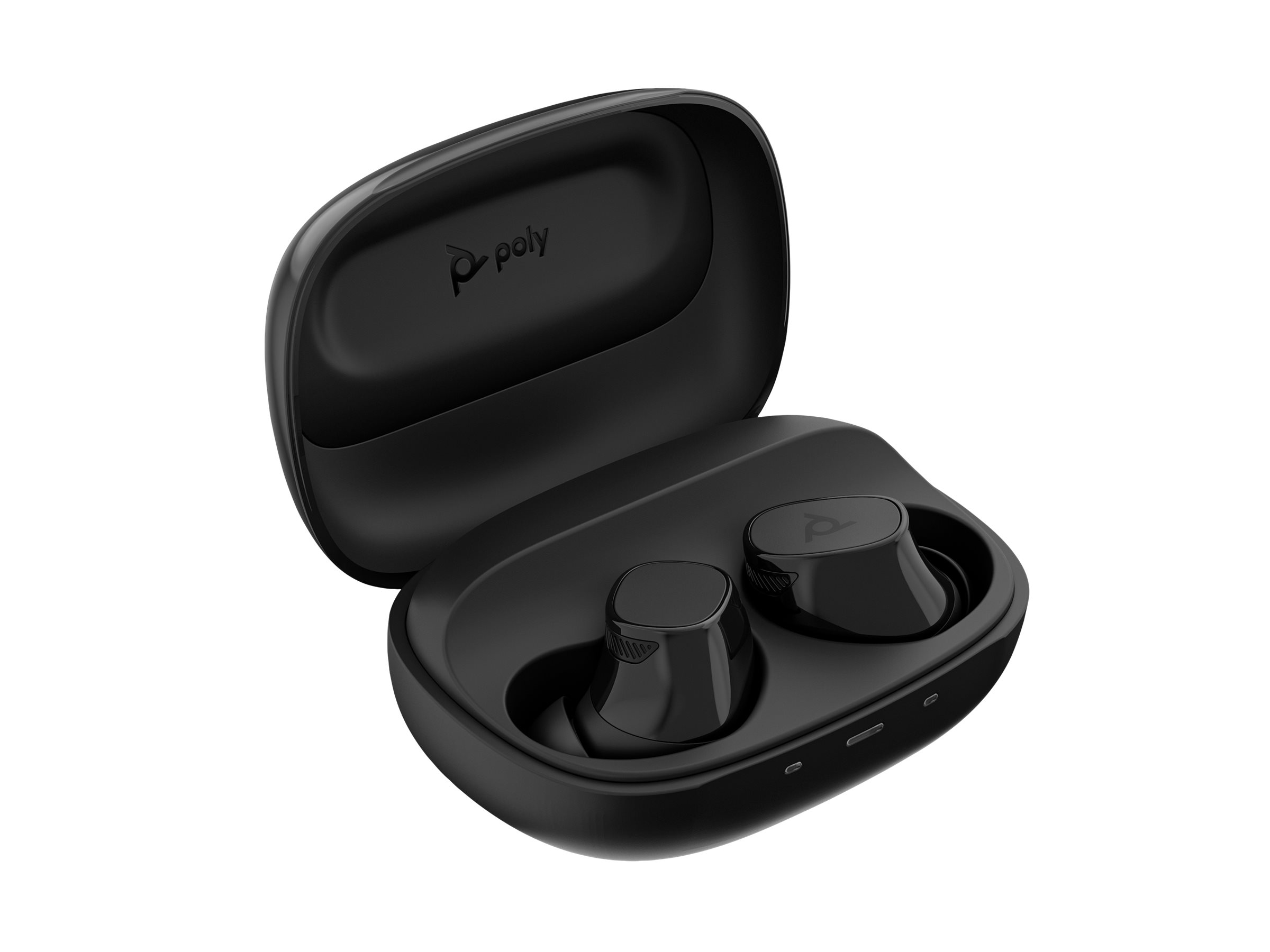 HP Poly Voyager Free 20 - Ægte trådløse øretelefoner med mik. - i øret - Bluetooth - aktiv støjfjerning - grå