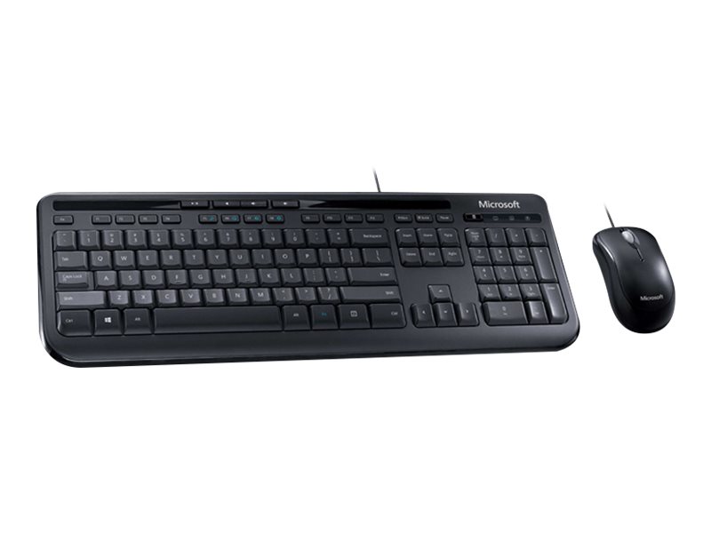 Microsoft Wired Desktop 600 Sæt med mus og tastatur Kablet