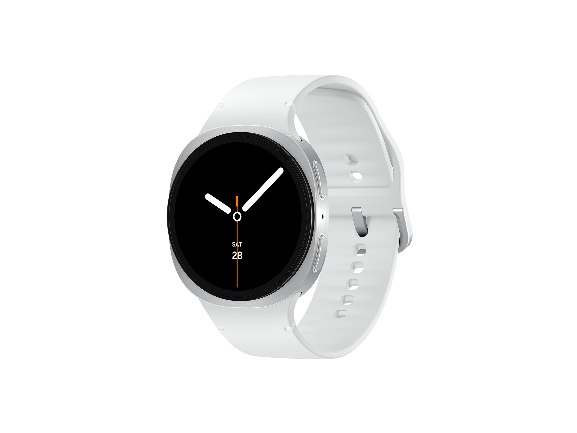 Samsung Galaxy Watch8 44 mm Sølv Hvid SmartWatch