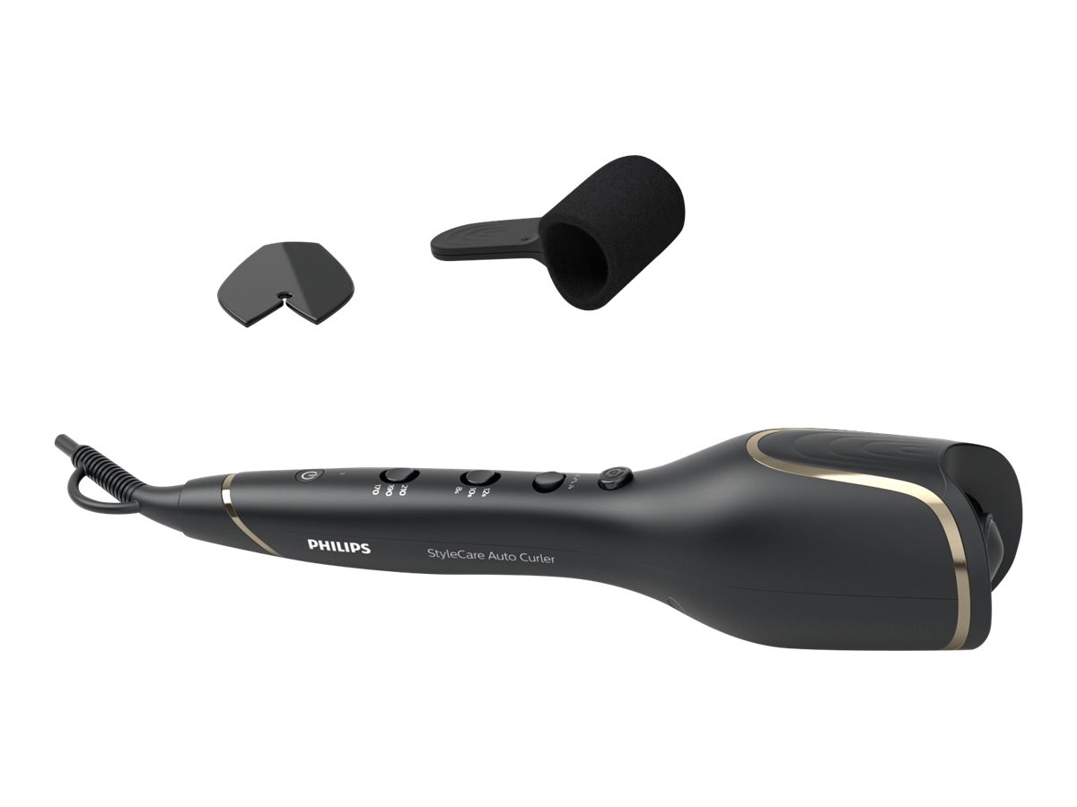 Philips StyleCare Prestige BHB876 Automatisk hårkrøller Sort Guld