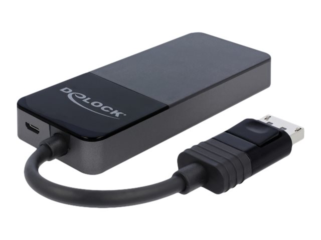 DeLock DisplayPort 1.4 Splitter 1 x DisplayPort to 3 x HDMI MST Video-/audiosplitter HDMI / DisplayPort