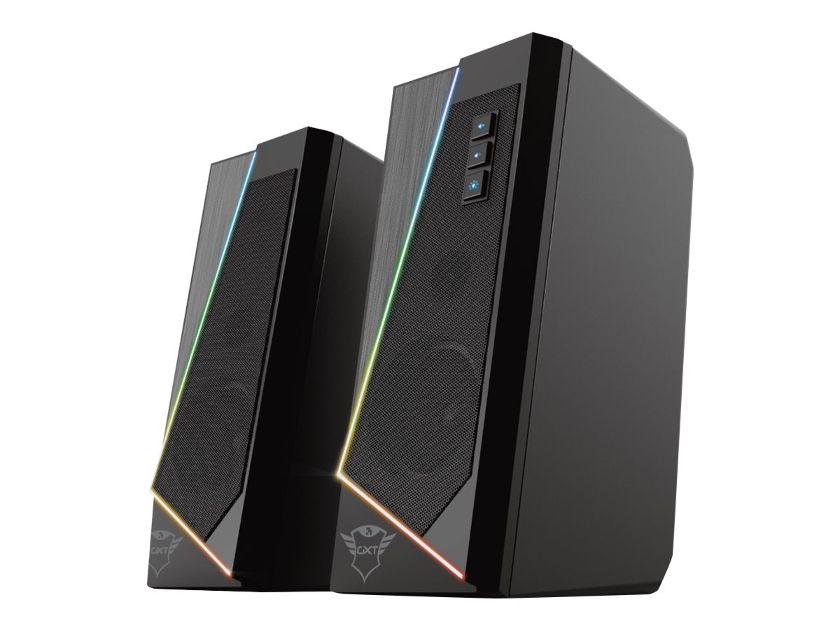 TRUST GXT609 ZOXA RGB LED HØJTTALER SÆT - GEEKD.dk