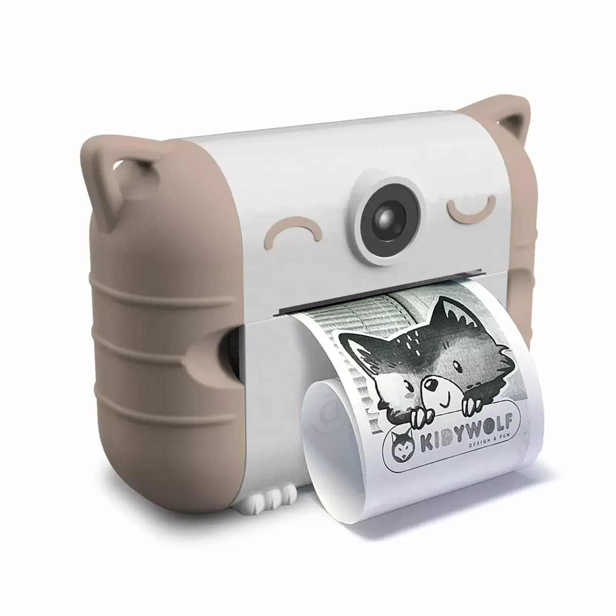 Kidywolf Kamera m. Printer - Kidyprint - Camera Peach