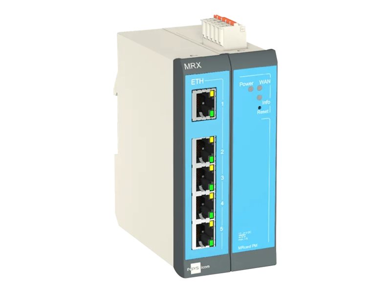 INSYS icom MRX MRX2 LAN Router 5-port switch Kablet