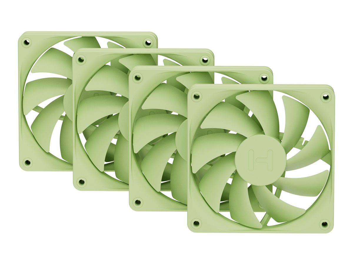 HYTE FA12 FAN - (Matcha Milk / Green) 4-pack - Kabinet køler - 120mm - Grøn - 28 dBA