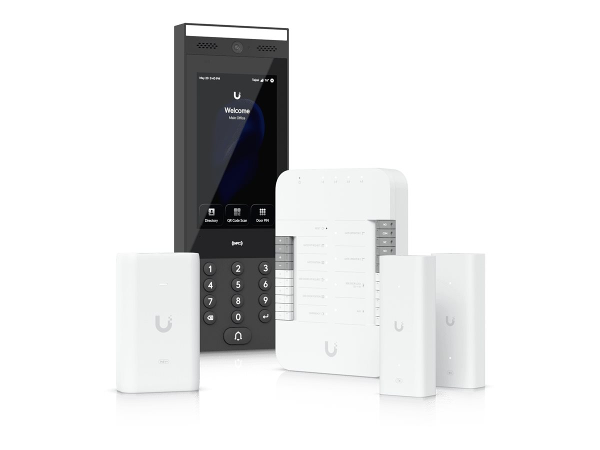 Ubiquiti UniFi - G3 Gate Starter Kit - adgangskontrolapparat - trådløs, kablet - Bluetooth 4.2, NFC - 10/100/1000 Ethernet