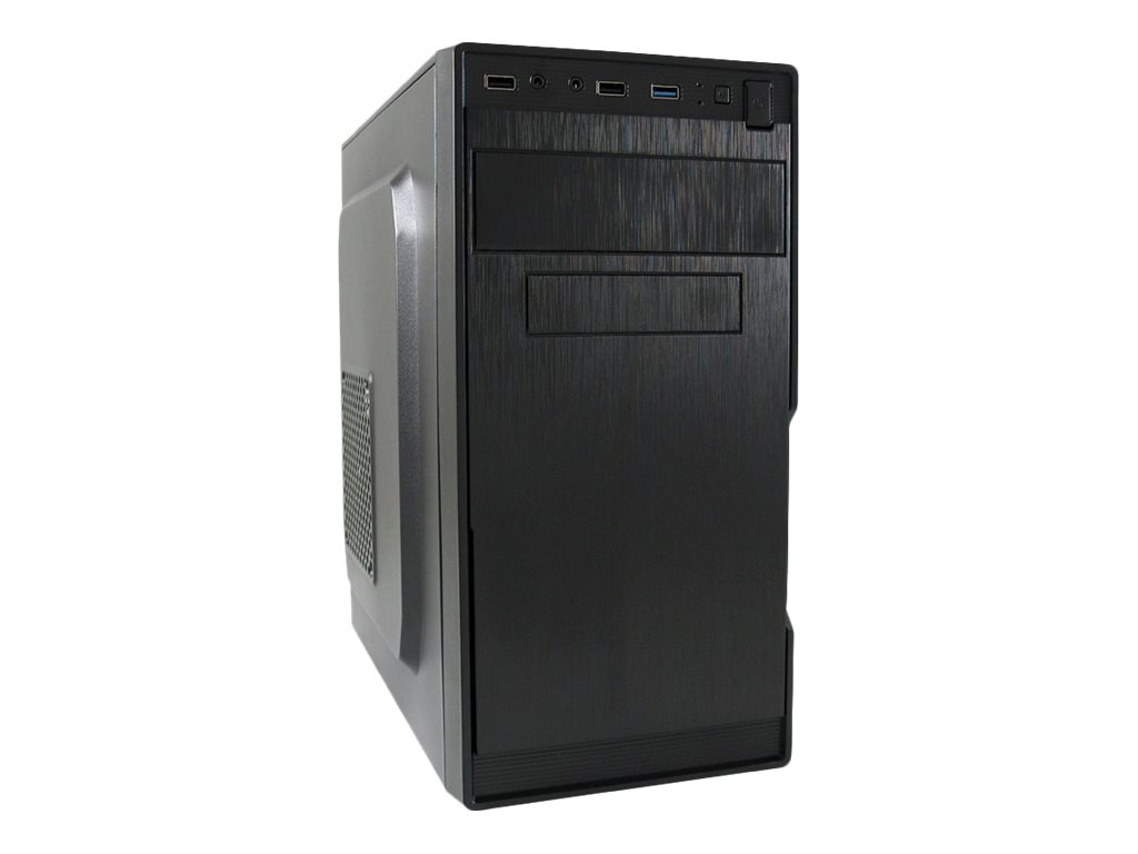 LC Power 2014MB - micro tower - micro ATX - Kabinet - Tower - Sort