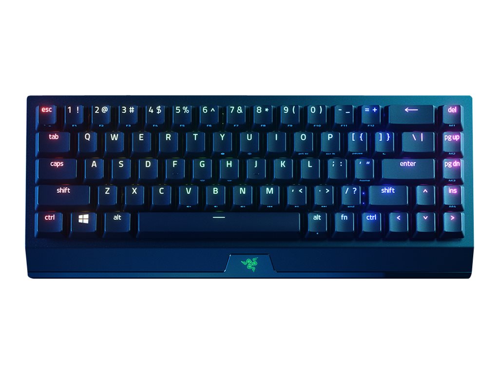 Razer BlackWidow V3 Mini HyperSpeed Tastatur Mekanisk RGB Chroma Trådløs Kablet USA