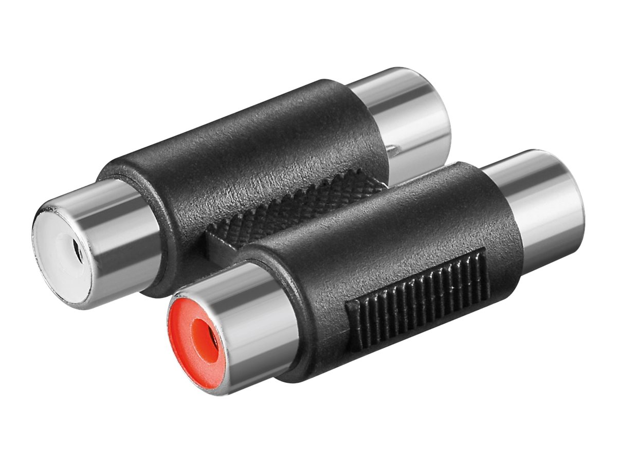 Phono mellemled - 2 x RCA(Phono) hun til 2 x RCA(Phono) hun