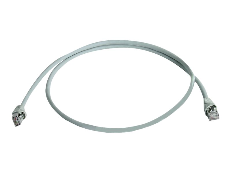 Telegärtner DataVoice Office CAT 6a SFTP, PiMF 2m Patchkabel Grey RAL 7035