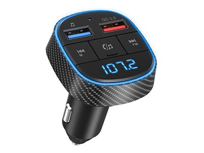 NAVITEL BHF02 BASE - Bluetooth håndfri bilsæt/FM-sender/oplader for mobiltelefon