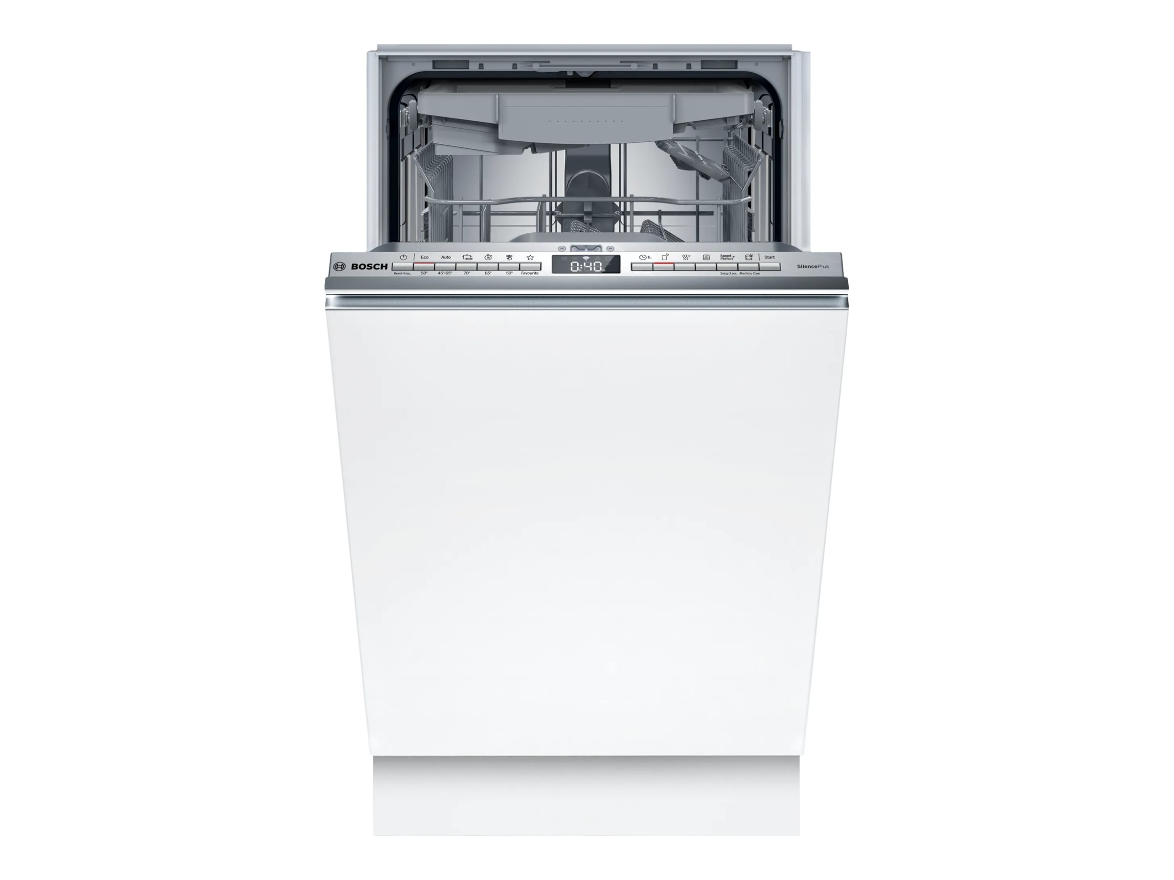 Bosch Serie | 4 SPV4HMX10E - Opvaskemaskine - til indbygning - Wi-Fi - Niche - bredde: 45 cm - dybde: 55 cm - højde: 81.5 cm