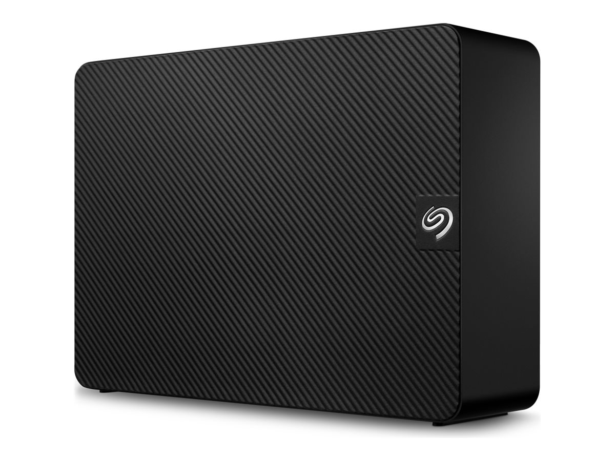 Seagate Expansion STKP20000400 - Harddisk - 20 TB - ekstern (stationær) - USB 3.0 - sort - med Seagate Rescue Data Recovery