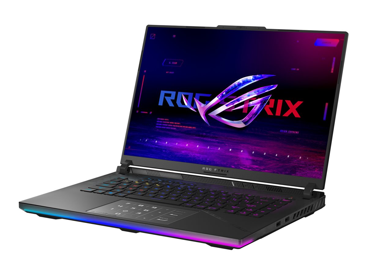 ASUS ROG Strix SCAR 16 G634JYR-RA019W 16" 2560 x 1600 I9-14900HX 32GB 2TB NVIDIA GeForce RTX 4090 / Intel UHD Graphics Windows 11 Home billede