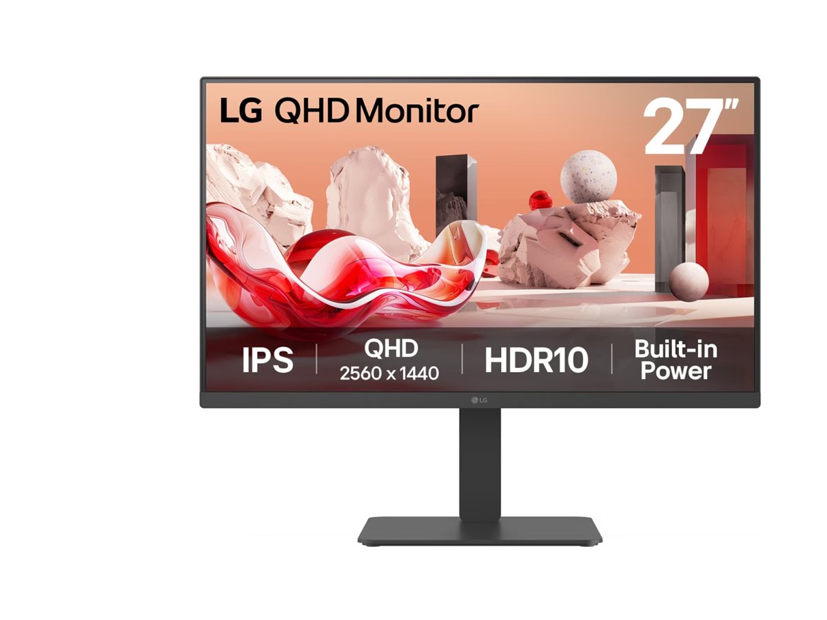 LG 27BA45QB-B 27" IPS 2560 x 1440 (2K) DisplayPort HDMI 75 Hz