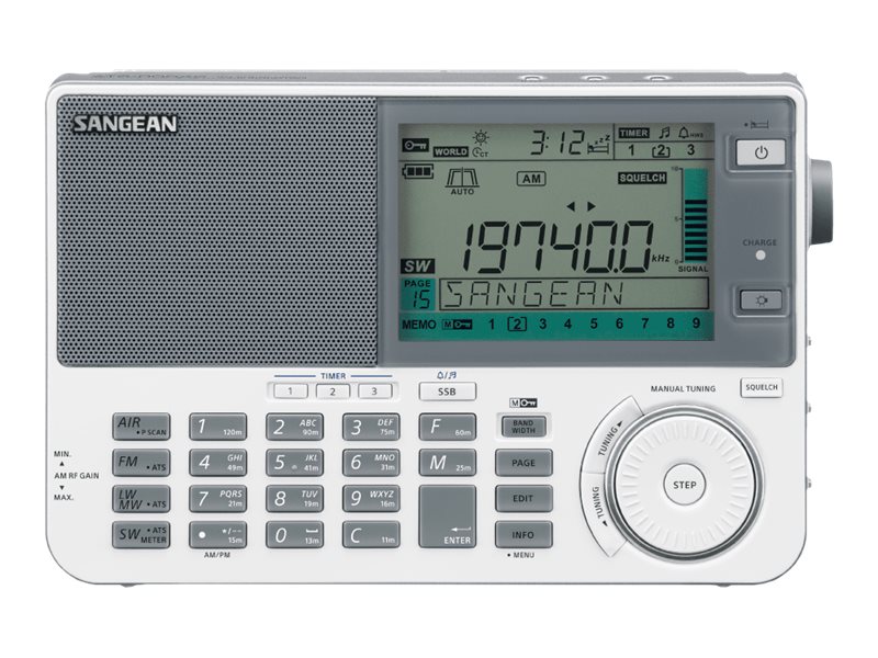 Sangean ATS-909X2, Bærbar, Digital, AM, FM, LW, SW, 87,5 - 108 MHz, 7,62 cm, 4 ohm (O)