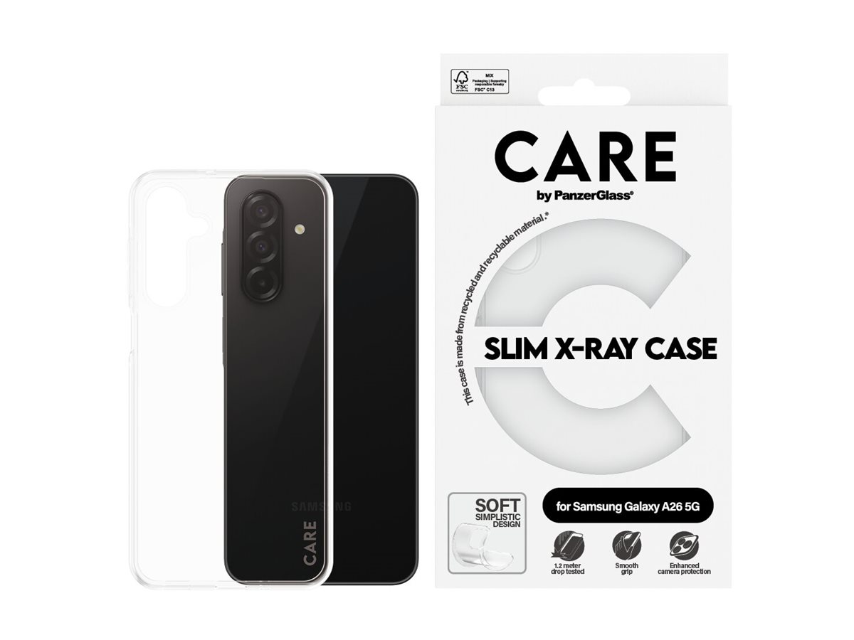 CARE by PanzerGlass Fashionable Case Transparent X-Ray Soft Basic Samsung Galaxy A26 5G