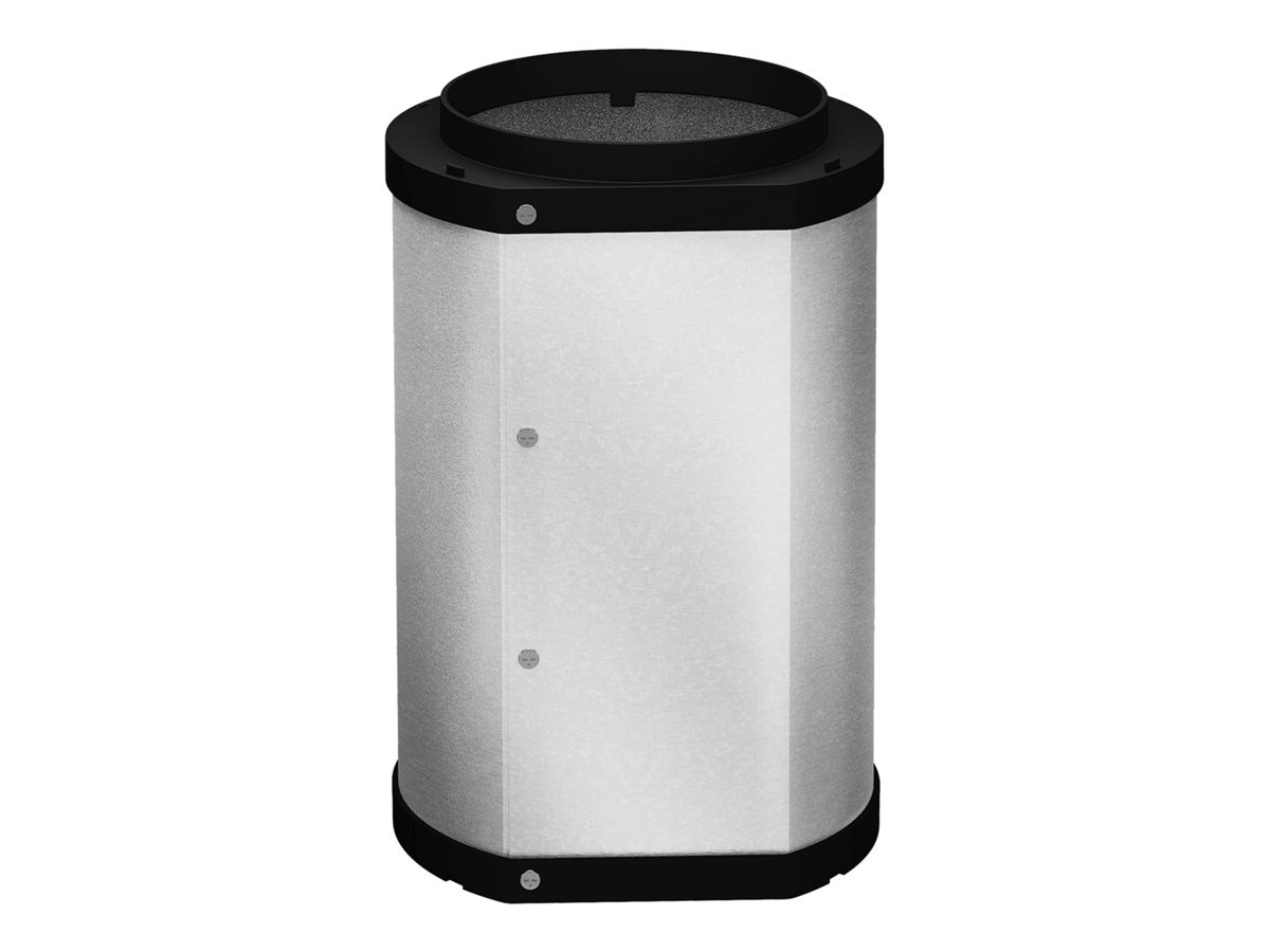 Electrolux M8CKSL28, Emhætte, udvidelsesrør, Sort, Rustfrit stål, Electrolux, 295 mm, 19,3 cm, 1 stk