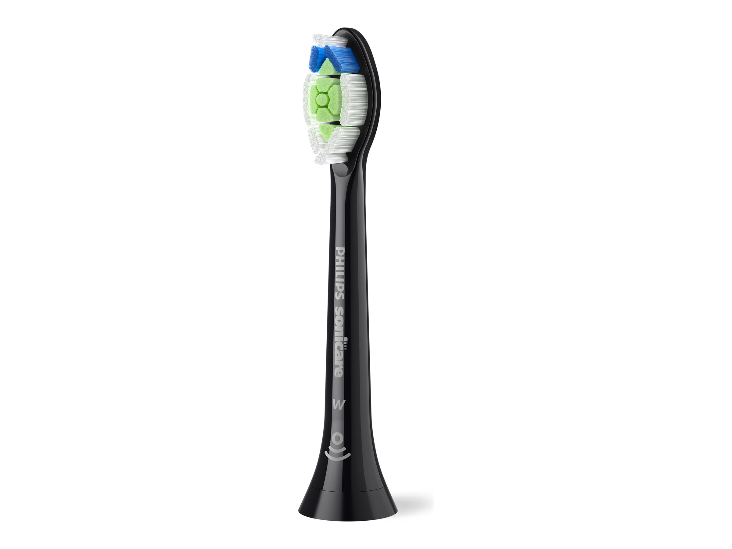 Philips Tandbørstehoveder Sonicare W2 Optimal White HX6068 - replacement brushhead - black