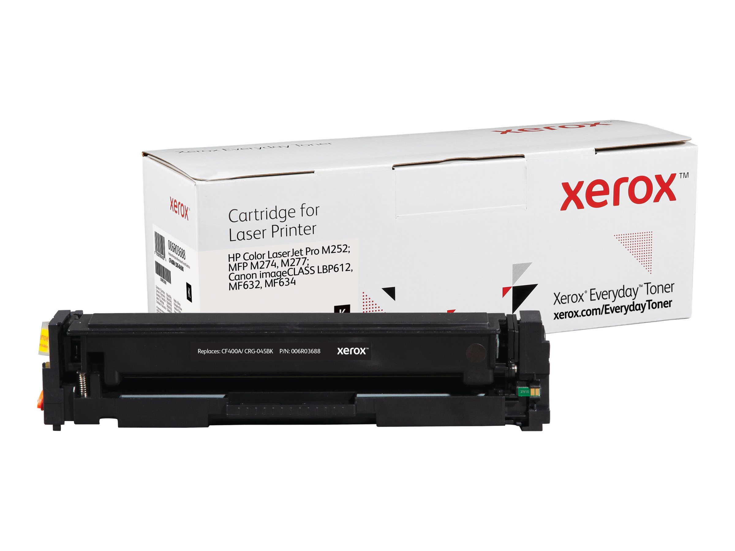 Xerox 006R03688 / Alternative to HP 201A / CF400A Canon CRG-045BK Black Toner