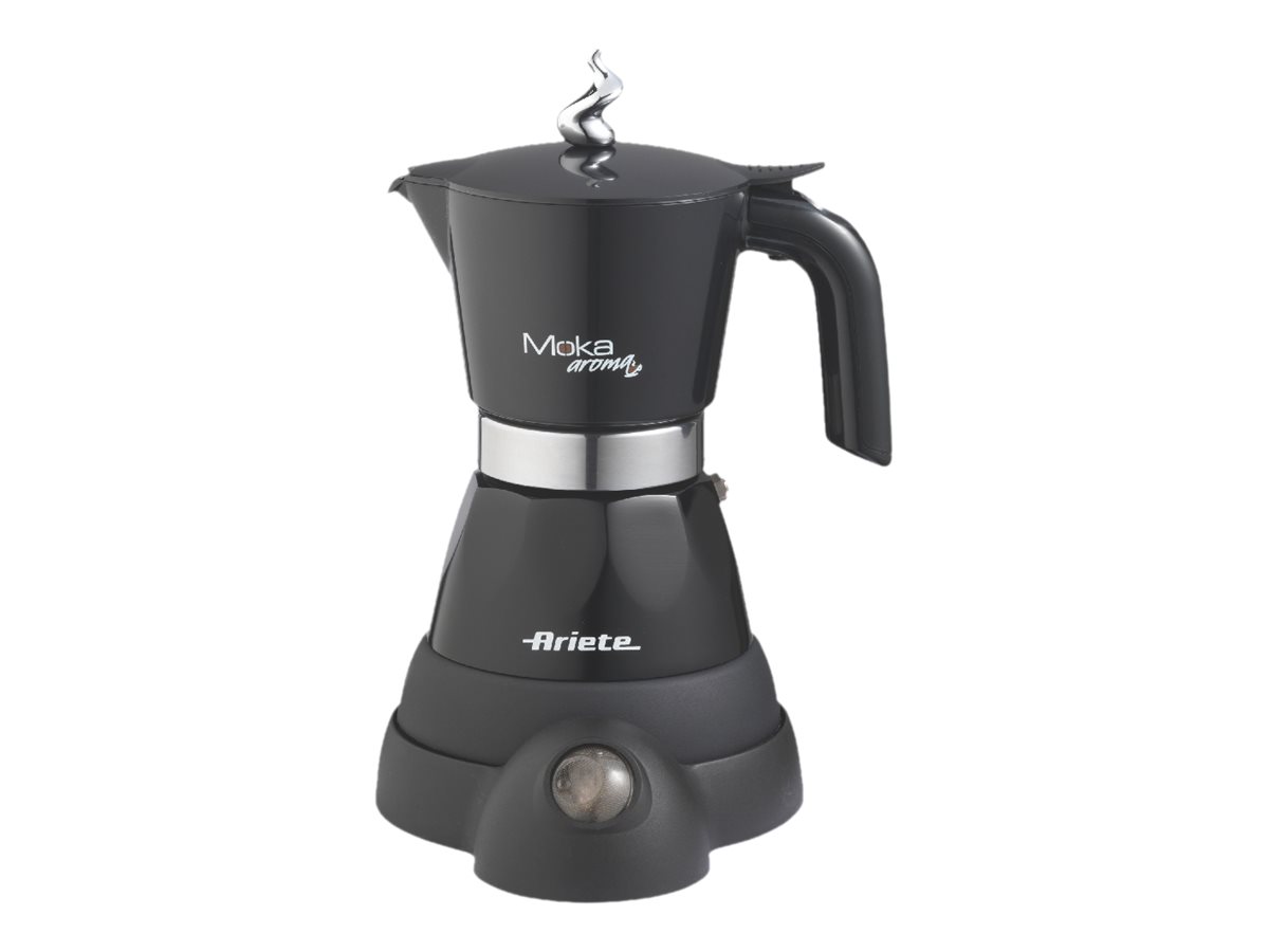 Ariete 1358 Moka Aroma Elettrica - Elektrisk perkolator - 4 kopper - sort