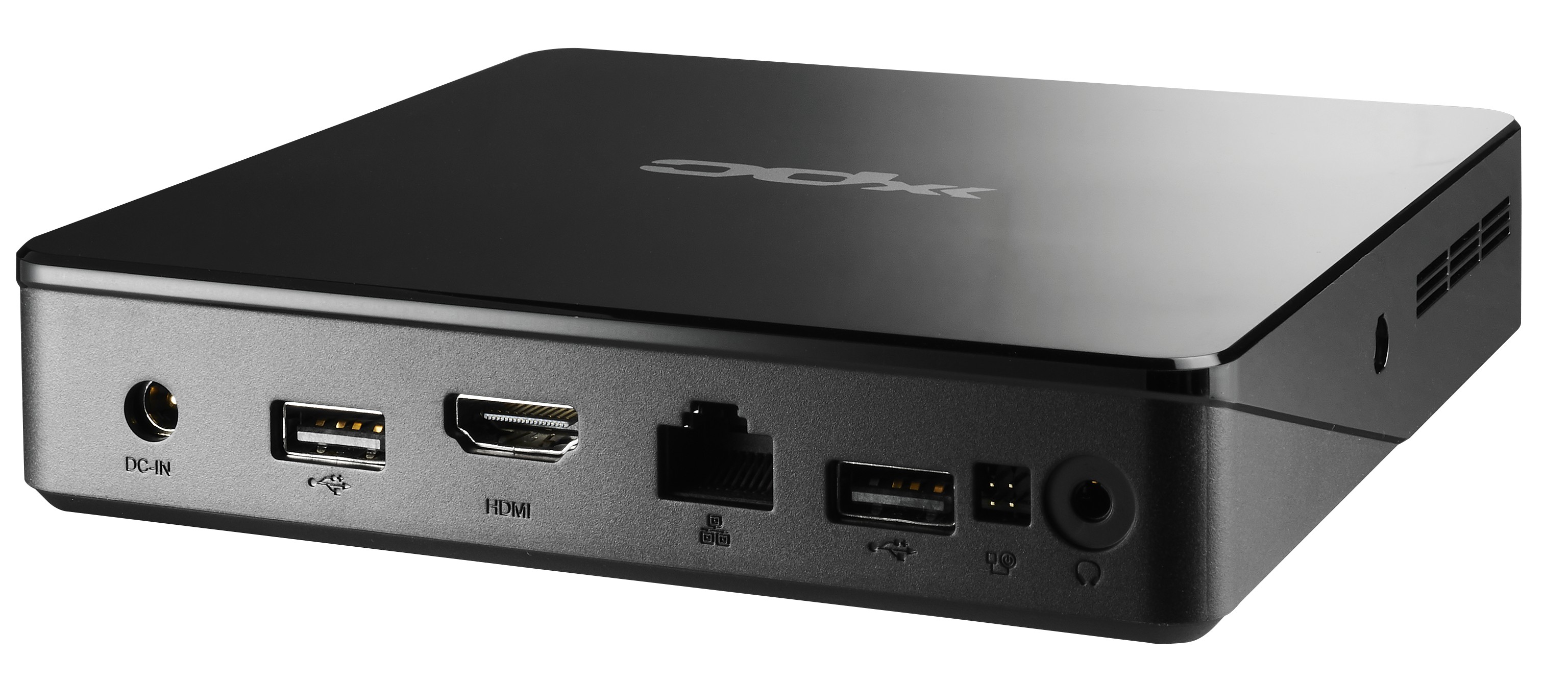 Shuttle XPC nano NS02EV2 - Android PC - mini PC 1 RK3368 - RAM 2 GB - flash - eMMC 16 GB - PowerVR SGX6110 - Gigabit Ethernet - Android 8.1 (Oreo) - skærm: ingen - sort