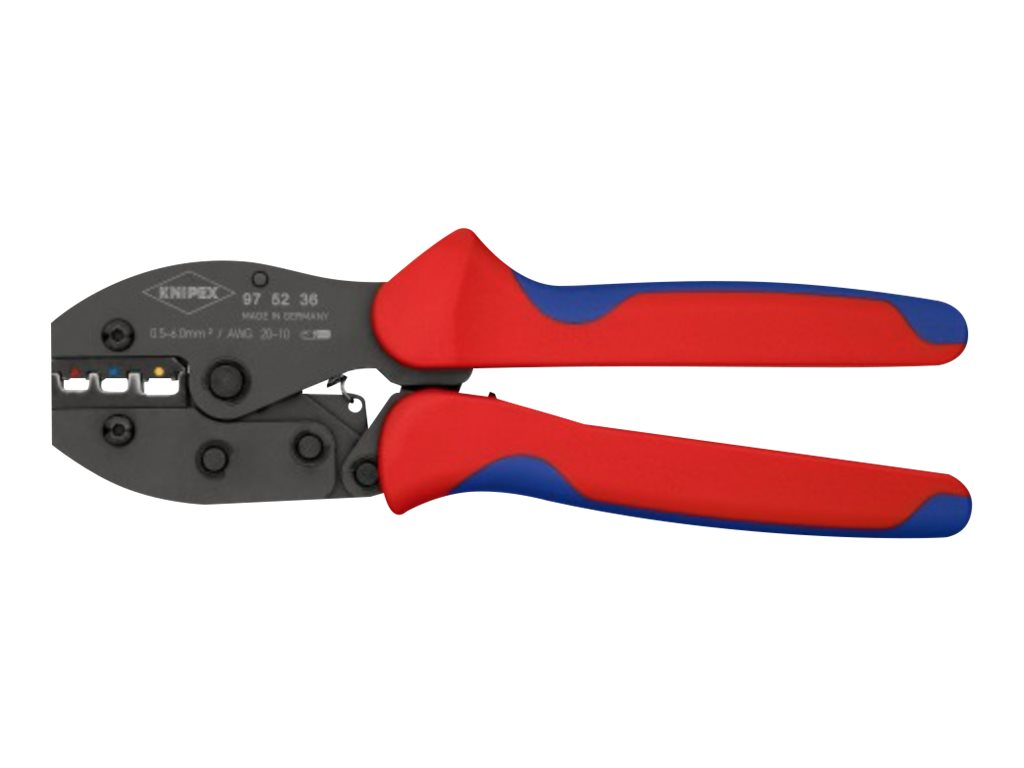 KNIPEX Preciforce crimptang, isolerede kabelsko stikforbindere, 220 mm