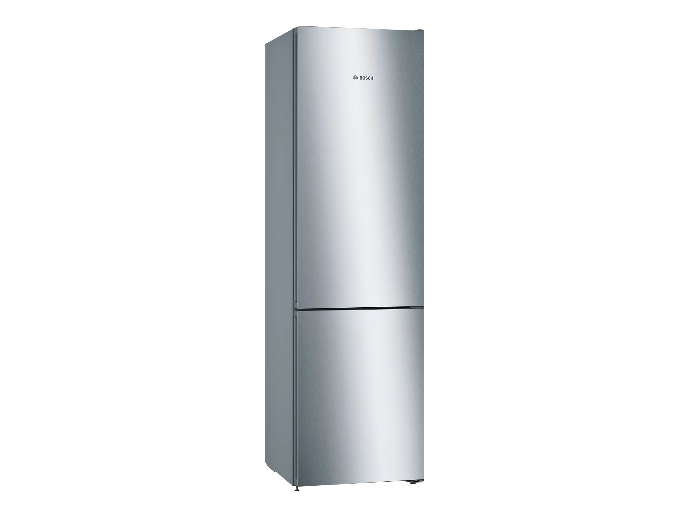 Bosch Serie | 4 KGN39VLEB - Køleskab/fryser - bund-fryser - bredde: 60 cm - dybde: 66 cm - højde: 203 cm - 368 liter - Klasse E - inox-look