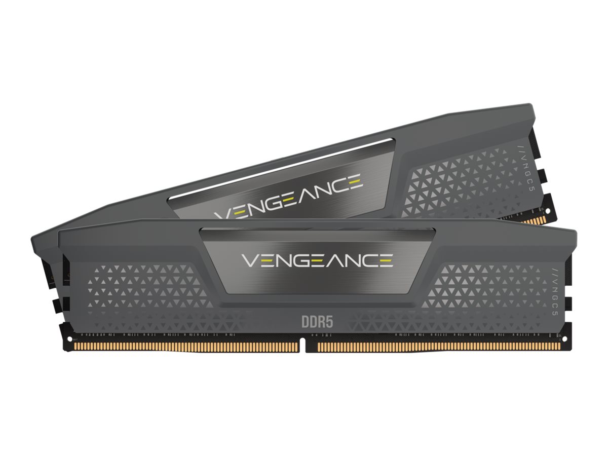 CORSAIR Vengeance - DDR5 - sæt - 32 GB: 2 x 16 GB - DIMM 288-PIN - 6000 MHz / PC5-48000 - CL36 - 1.35 V - cool gray