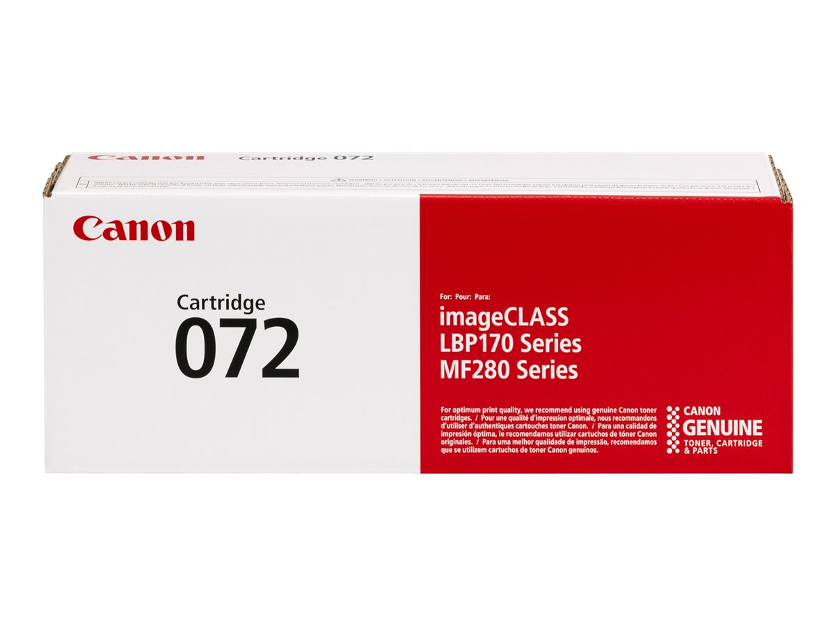 Canon 072 - black - original - toner cartridge
