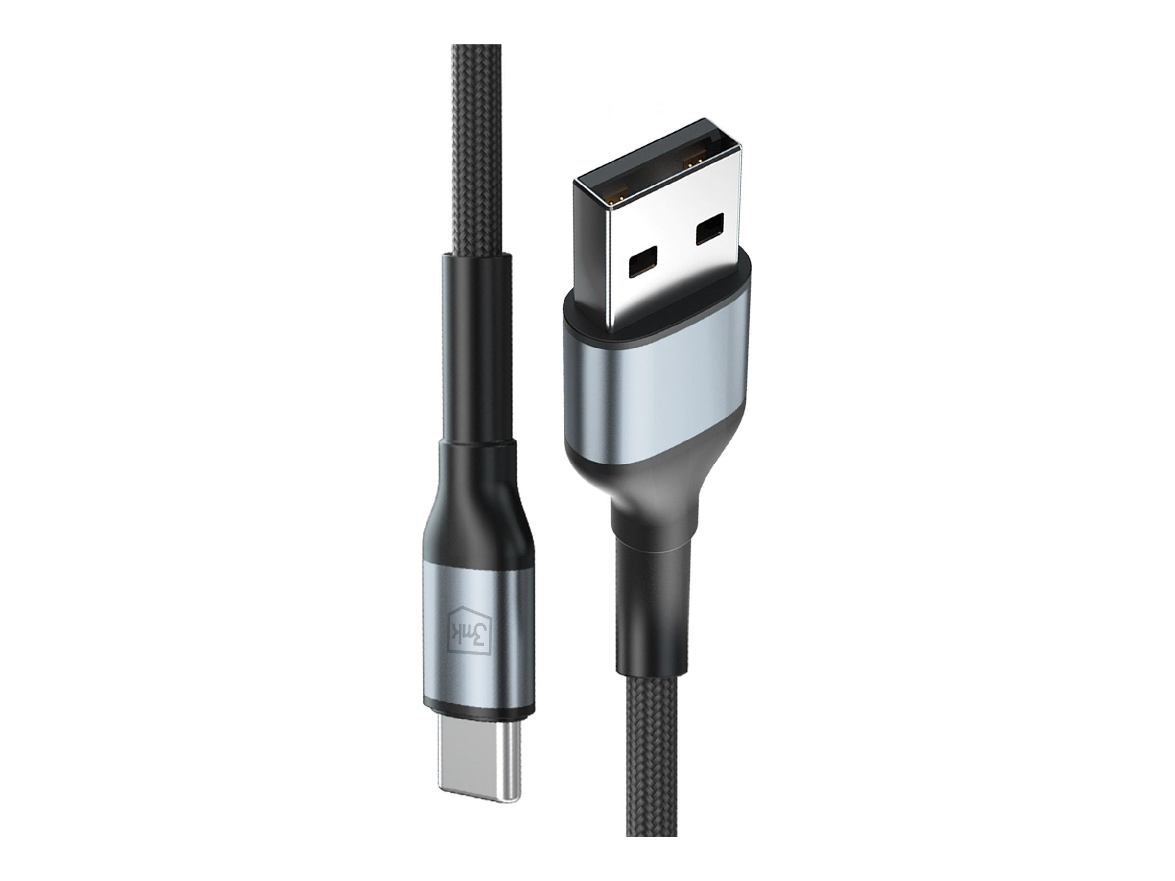 3mk Hyper Cable N-SERIES USB 2.0 USB Type-C kabel Sort