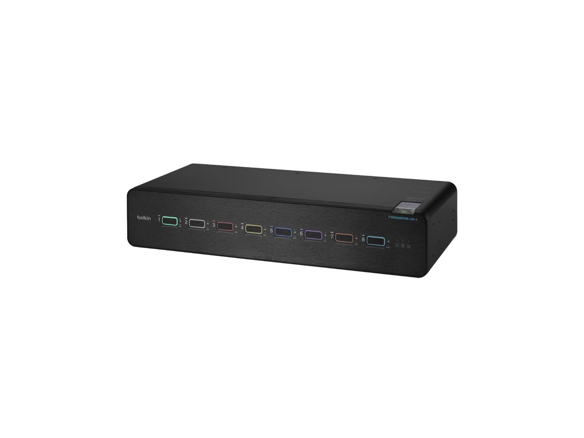 Belkin Universal Secure Dual-Head KVM / audio-switch Desktop
