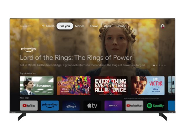 Toshiba 50" Fladskærms TV LED 4K 50QG5E63DG 50" LED-backlit LCD TV - QLED - 4K