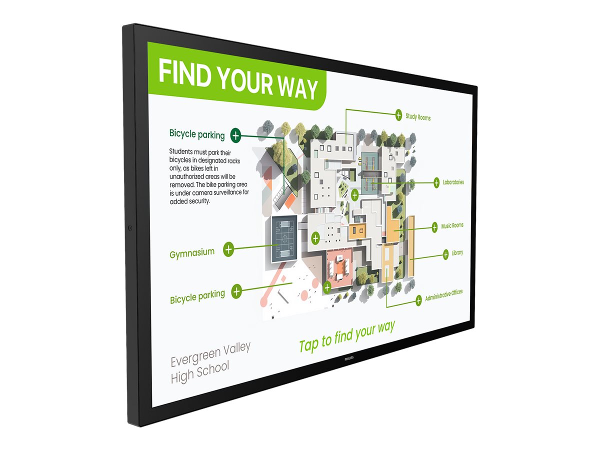 Philips 55bdl3751t Touch 54.5 tommer Va 450cd/m² 3840 × 2160pixels