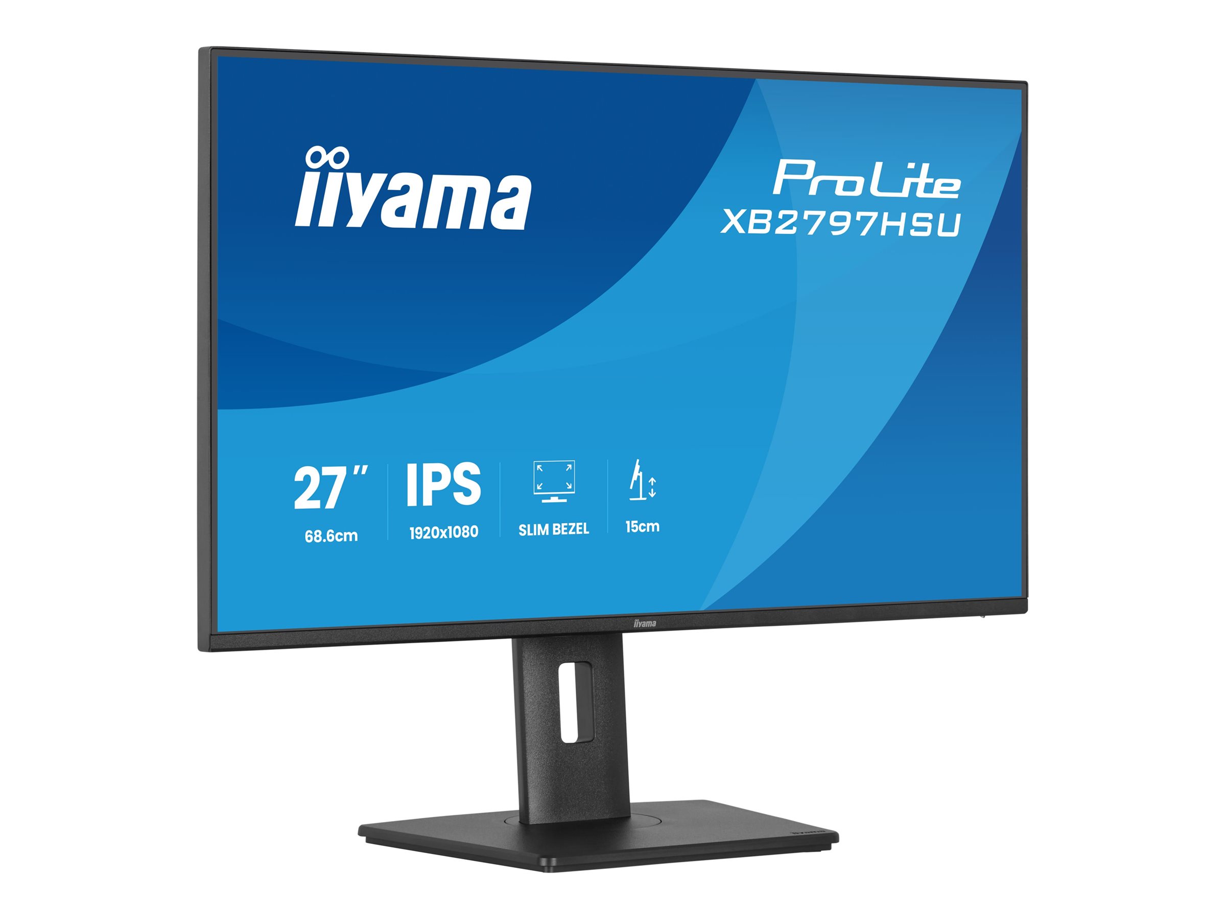iiyama ProLite XB2797HSU-B1 27" IPS 1920 x 1080 (Full HD) HDMI DisplayPort 120Hz