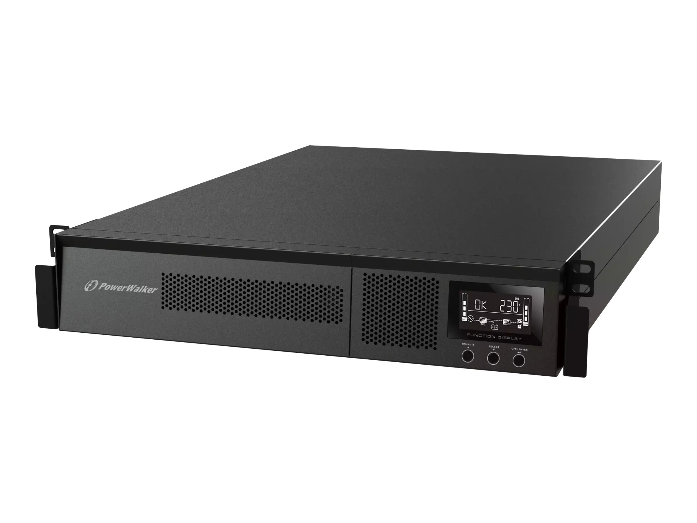 BlueWalker 10122115 - PowerWalker VFI RMG PF1 - 3000VA/3000W - On-Line UPS