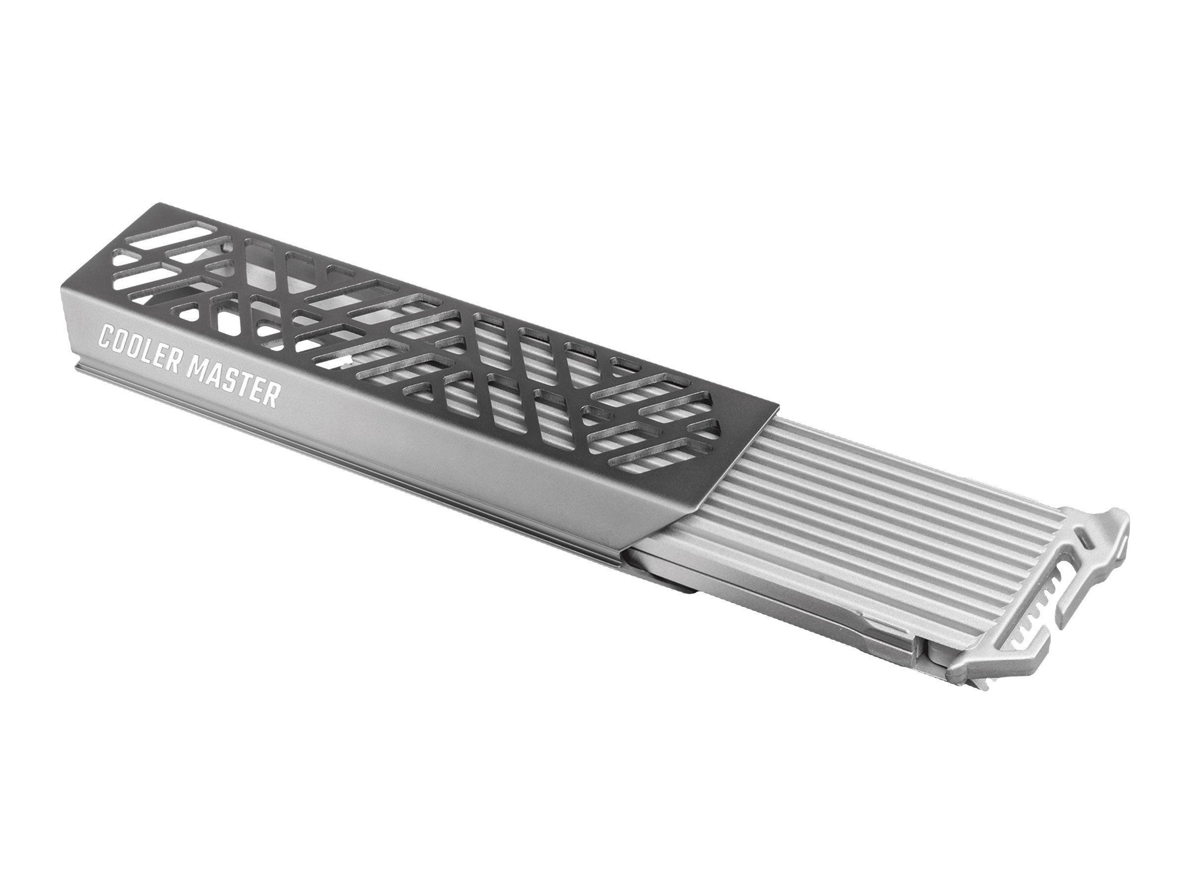 Cooler Master Oracle Air - Lagringspakning - M.2 - M.2 NVMe Card / PCIe (NVMe) - USB-C 3.2 (Gen 2) - metalgrå