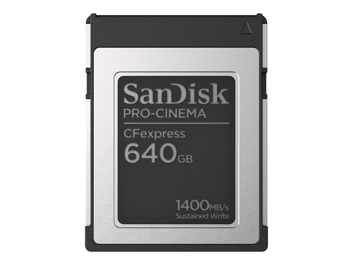SANDISK PRO-CINEMA - CFexpress Type-B - 1700MB/s - 640GB