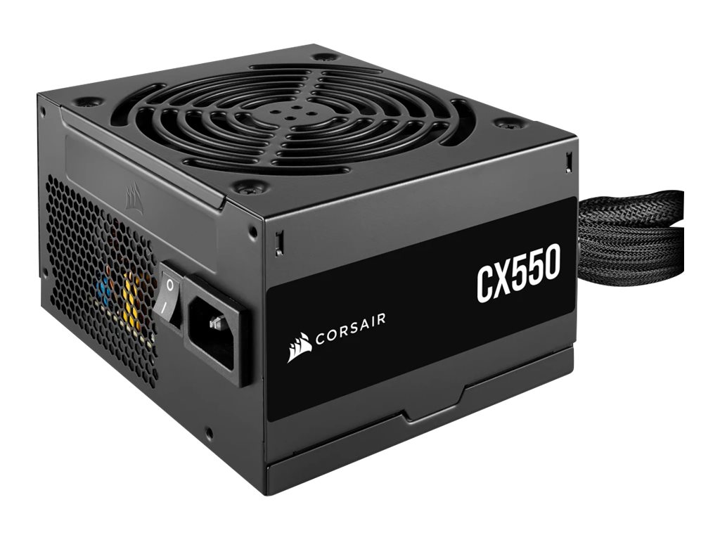 CORSAIR CX Series CX550 - Strømforsyning (intern) - ATX - 80 PLUS Bronze - 550 Watt - Europa