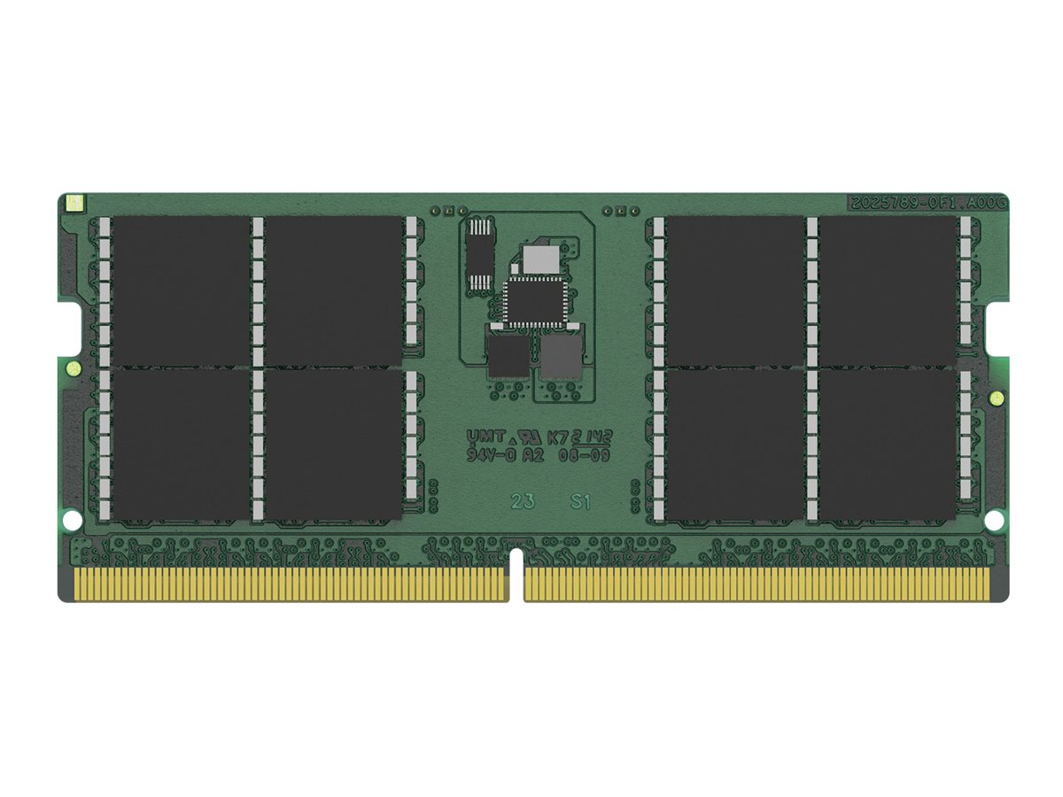 Kingston ValueRAM SODIMM DDR5-5600 - 48GB - CL46 - Single Channel (1 pcs) - Grøn