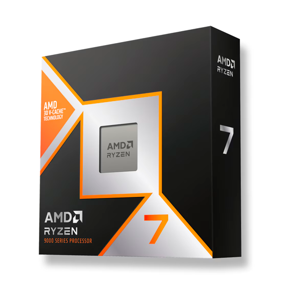AMD Ryzen 7 9800X3D CPU - 8 kerner - 4.7 GHz - AMD AM5 - AMD Boxed (uden køler)