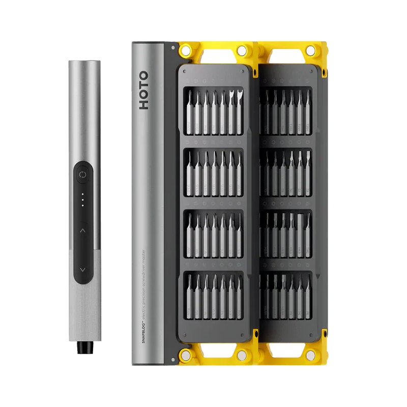 Hoto Snapbloq S-A01 Master Set Elektrisk Præcisionsskruetrækker 56-dele