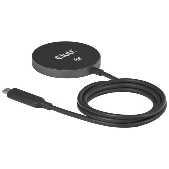 Club 3D CAC-3027 wireless charging pad - Qi2 Qi cerfified MagSafe compatible magnetic - 25 Watt