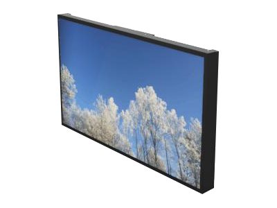 HI-ND Wall Casing EASY 75" Landscape - mounting kit - for LCD display - Maks 35 kg - Maks størrelse 75"