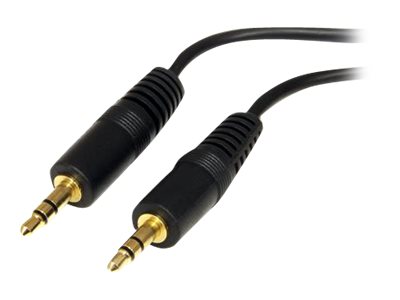 StarTech.com 6 ft. (1.8 m) 3.5mm Audio Cable - 3.5mm Audio Cable - Gold Plated Connectors - Male/Male - Aux Cable (MU6MM) Audiokabel 1.8m